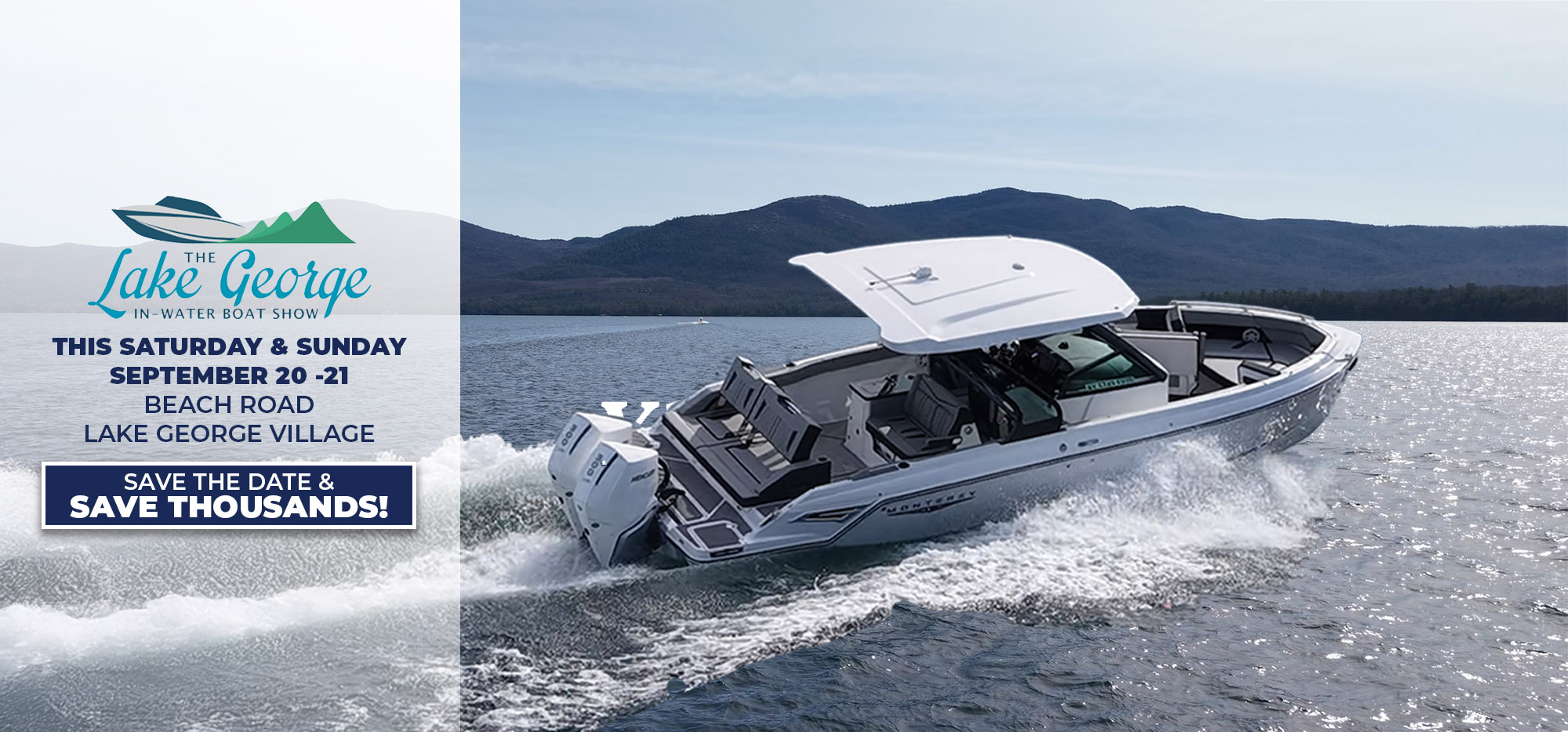 In Water Boat Show Lake George