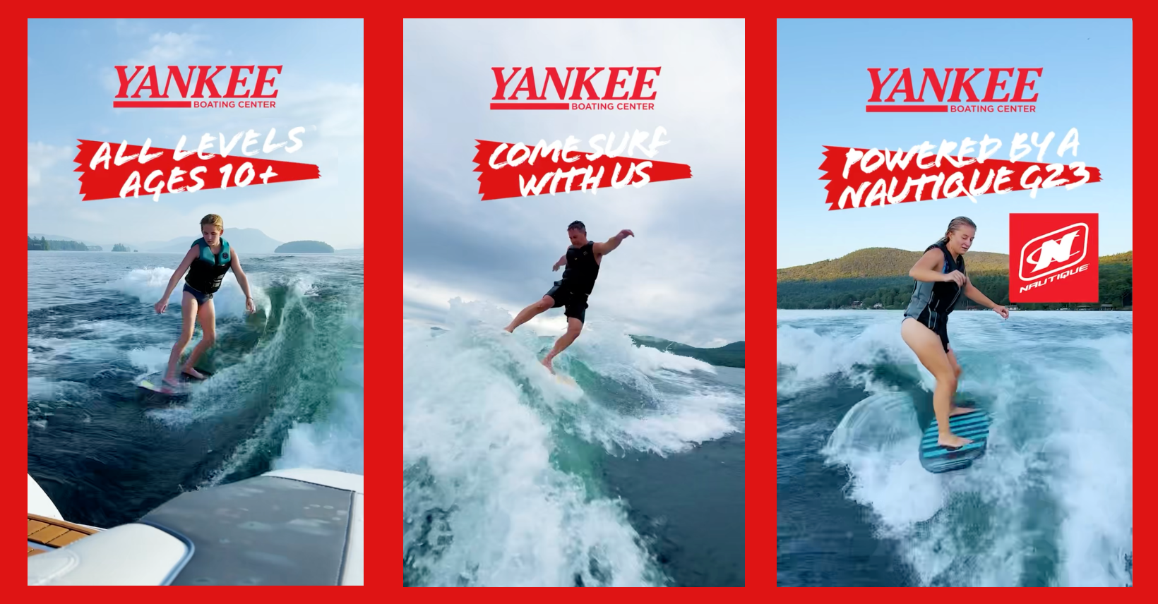 SURF WITH US Yankee Boating Center