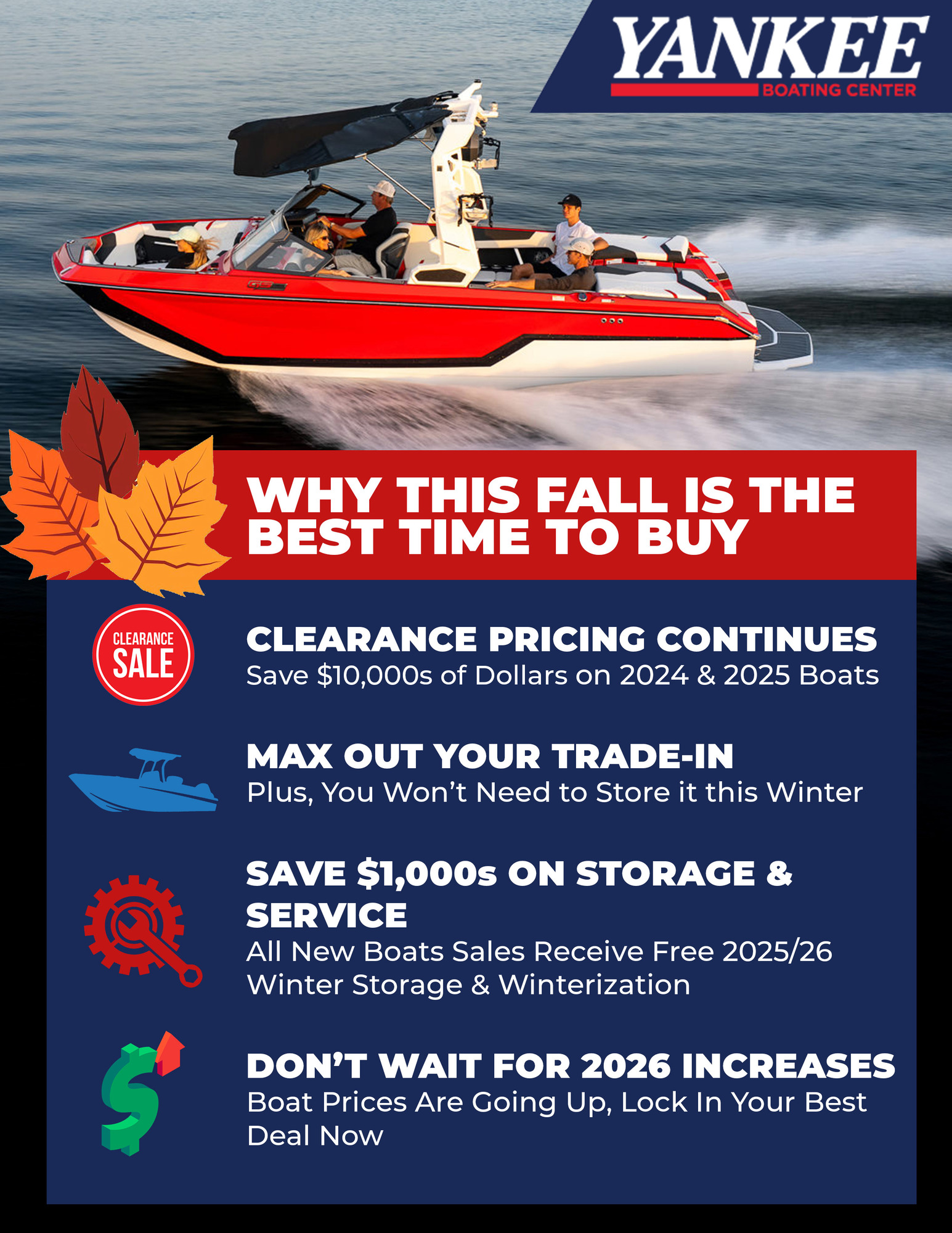 Why Fall Is The Best Time To Buy A Boat